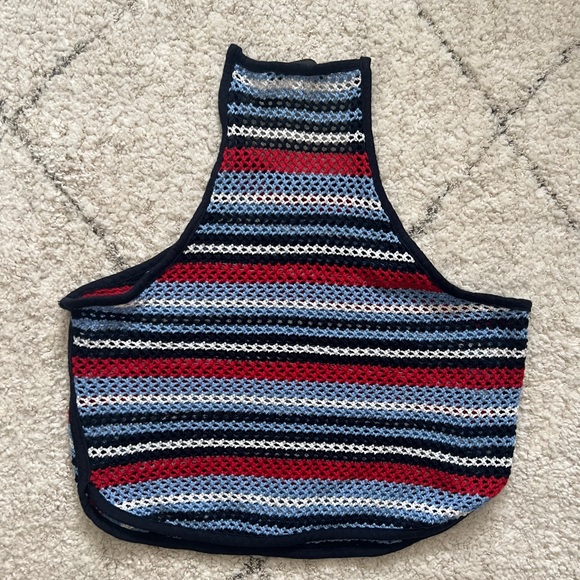Knitted crop top - Picture 3 of 4